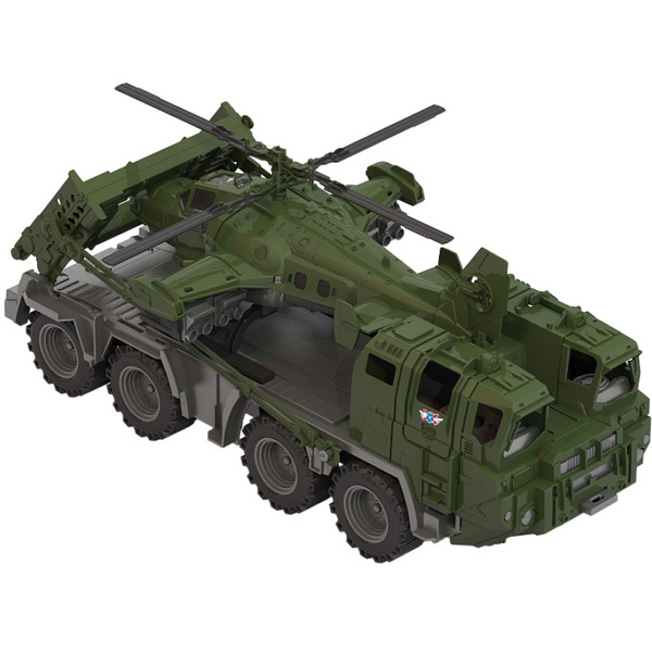 Военный тягач  Нордпласт Щит с вертолетом 256_NP