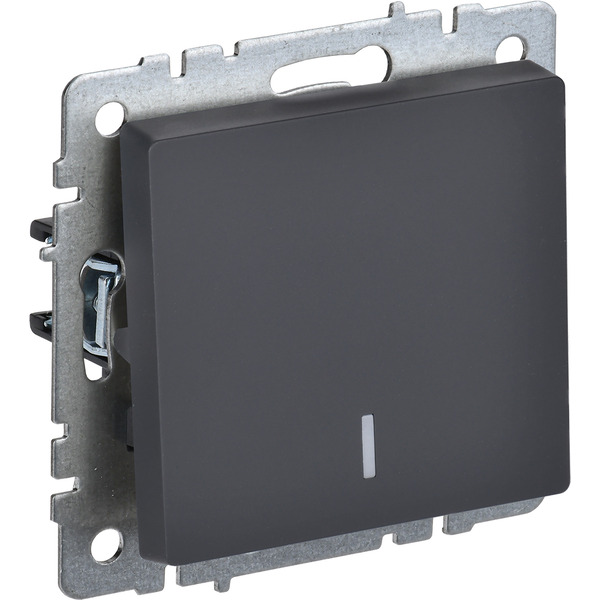 Выключатель IEK Brite ВС10-1-1-БрГ