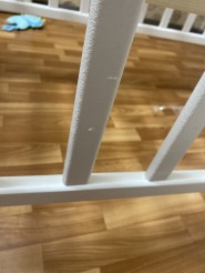 Классическая детская кроватка VDK Toby маятник и ящик (белый)