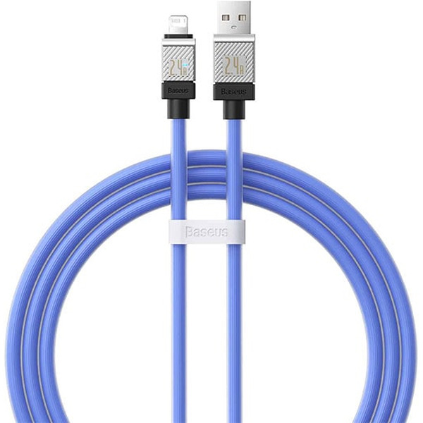 Кабель Baseus CoolPlay Series Fast Charging Cable USB Type-A to Lightning CAKW000403 (1 м, голубой)