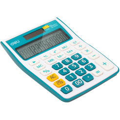 Калькулятор Deli E1238/BLUE