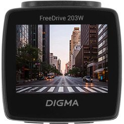 Видеорегистратор Digma FreeDrive 203W черный