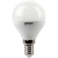 Лампа GAUSS LED Globe 6.5W E14 4100K (105101207)