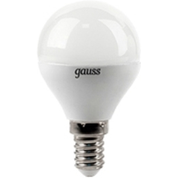 Лампа GAUSS LED Globe 6.5W E14 4100K (105101207)
