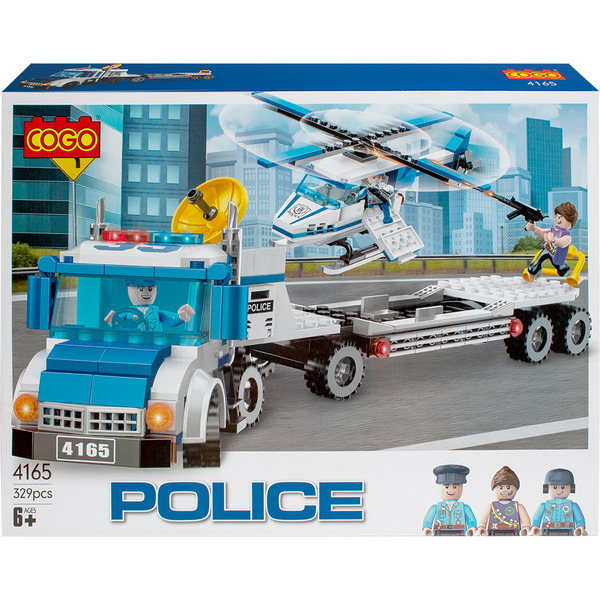 Конструктор Qunxing Toys Полиция 4165