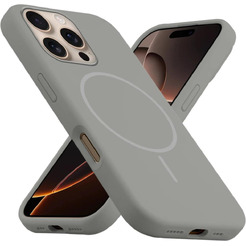 Бампер Bingo Silicone Magnetic для APPLE iPhone 16 Pro Серый