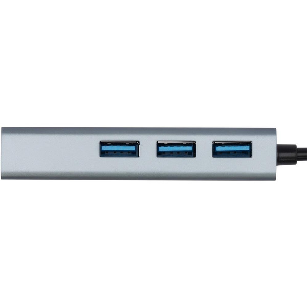 Разветвитель USB-C + USB-A Digma DHUB-LAN-4port