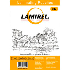 Пленка для ламинирования Lamirel LA-78801 А4, 100мкм, 25 шт.
