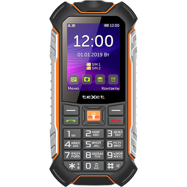 Телефон TEXET TM-530R черный