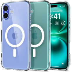 Чехол для телефона Spigen Ultra Hybrid Mag Magsafe для iPhone 16 Plus ACS08075 (White)