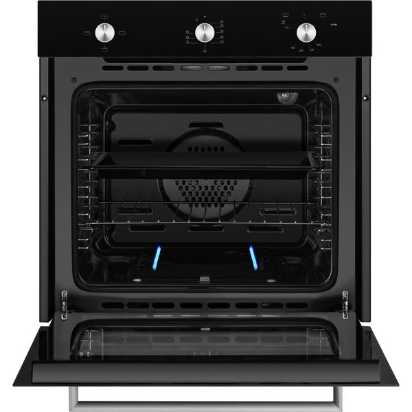 Газовый духовой шкаф Weissgauff WGO 706 Black Glass