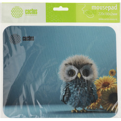 Коврик для мыши Cactus Owl Blue CS-MPC-P07XS