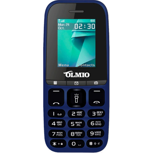 Кнопочный телефон Olmio A15 (синий)