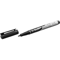 Перманентный маркер Зубр МП-100 06320-2 черный