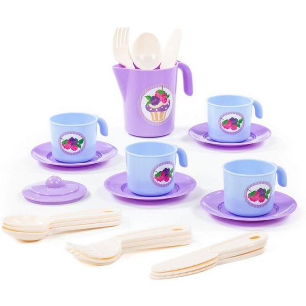 Набор игрушечной посуды Полесье Анюта 80066