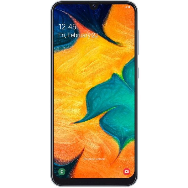 Смартфон SAMSUNG Galaxy A30 (SM-A305F) 4GB/64GB белый