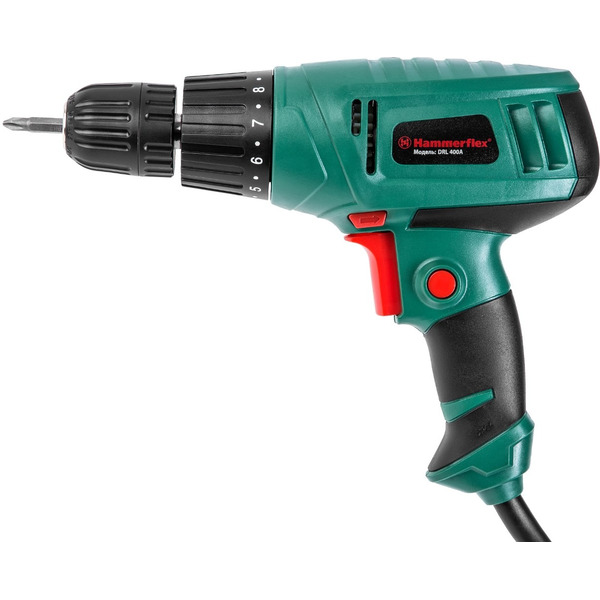 Шуруповерт сетевой Hammer Flex DRL400A