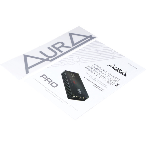 Автомобильный усилитель Aura Fireball-D1.1000 PRO