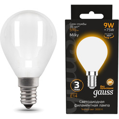 Лампа Gauss Filament Шар 105201109