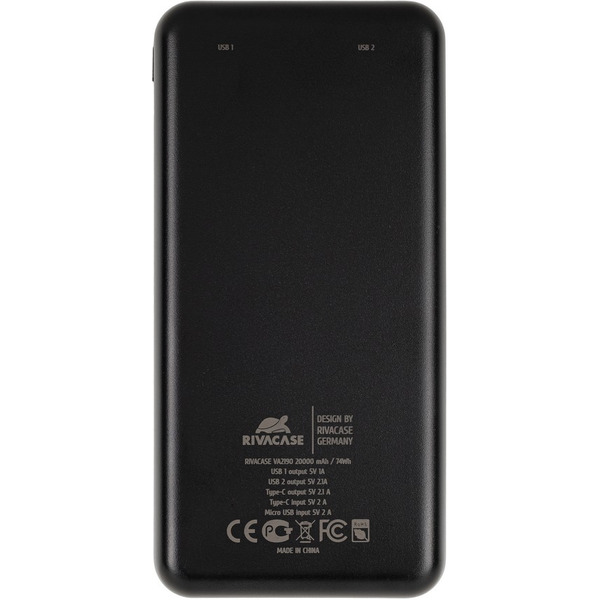 Внешний аккумулятор RIVACASE VA2190 (20000mAh)
