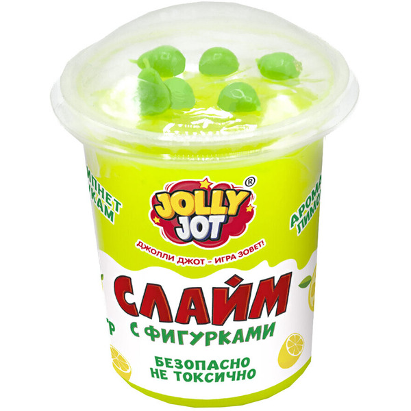 Слайм Jolly Jot С фигурками вкусняшки 666669