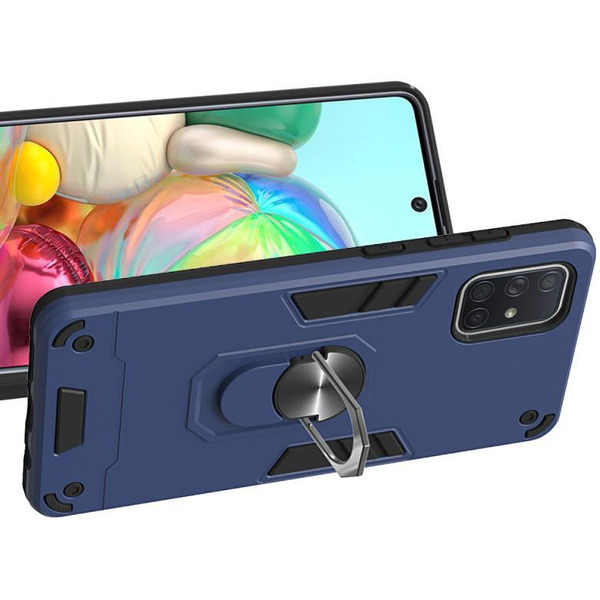 Бампер Bingo Warrior для Samsung Galaxy A71 (синий)