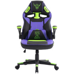 Игровое кресло FLOKY Asgard Purple-Green