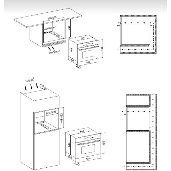 Встраиваемая микроволновая печь VARD VMC355HK