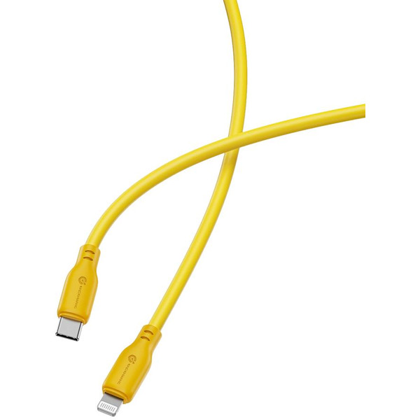 Кабель ATOMIC ELGATO USB-C - LIGHTNING PD 27W, 1.5 м, желтый | 30.381