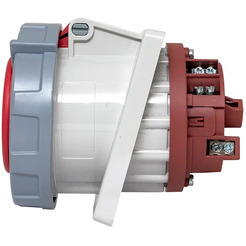 Розетка стационарная внутренняя угловая EKF 4342 3Р+РЕ 63А 380В IP67 PROxima