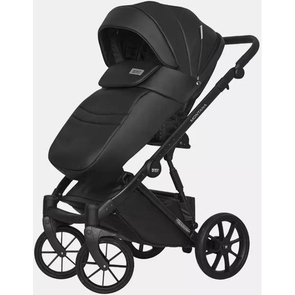 Детская универсальная коляска Riko Montana Ecco 3 в 1 (12/черный)