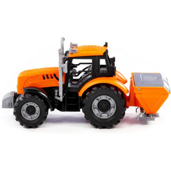 Трактор Полесье Прогресс сельскохозяйственный инерционный (оранжевый) 91246