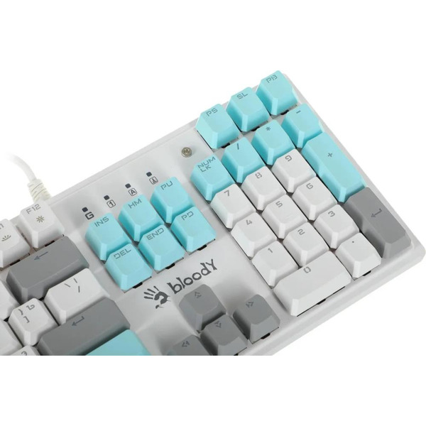 Клавиатура A4Tech Bloody S510N (белый)