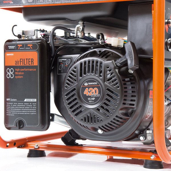 Генератор Daewoo Power GDA 7500DPE-3