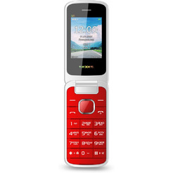 Мобильный телефон Texet TM-325 (гранатовый)