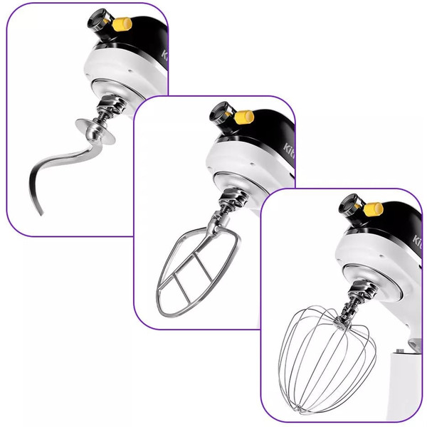 Цельнометаллический планетарный миксер Kitfort КТ-3437