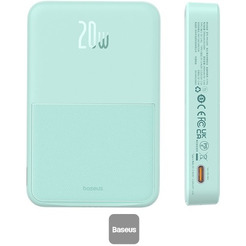 Внешний аккумулятор Baseus MagPro Magsafe 5000mAh 20W (мятный)