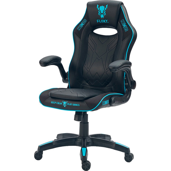 Кресло компьютерное FLOKY NEXUS Black-Blue V1
