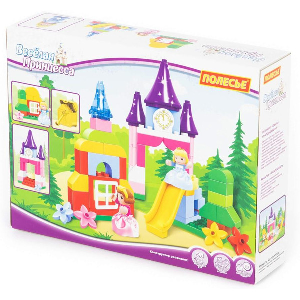 Конструктор Полесье 77707 Весёлая принцесса