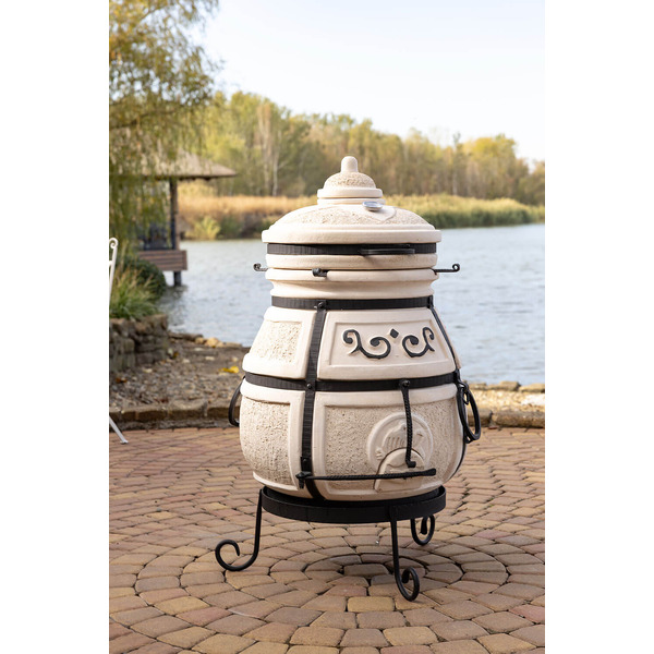 Тандыр Амфора Скиф ТАСКИО (с поворотной крышкой)