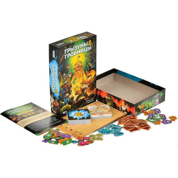 Настольная игра Hobby World Грызуны и гробницы 952204