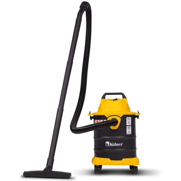 Пылесос промышленный KOLNER KVC 15L (1000Вт)