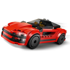 Конструктор Lego City Спортивный автомобиль 60448 (красный)