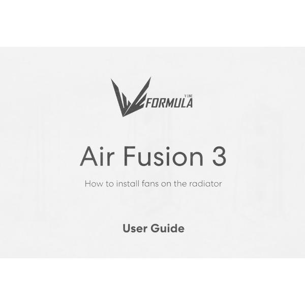 Вентилятор для корпуса Formula Air Fusion 3 ARGB BK