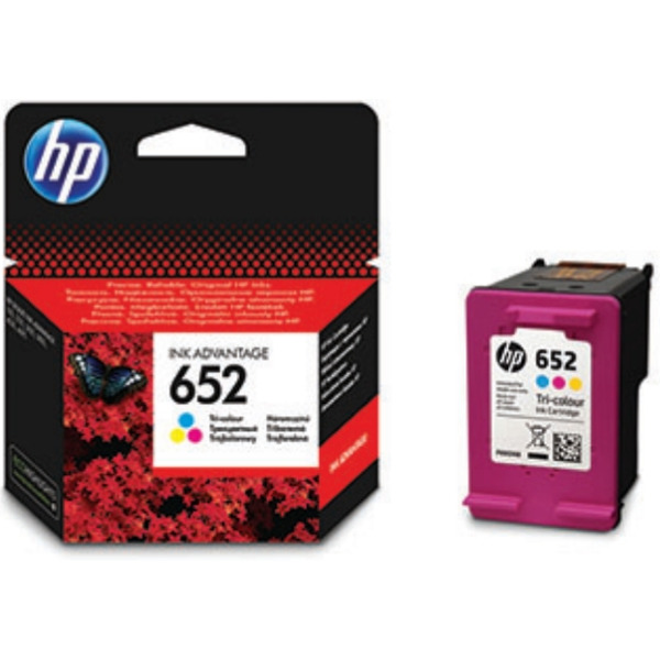 Картридж HP 652 Tri-colour F6V24AE