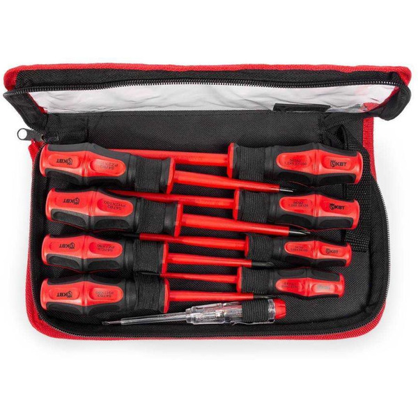 Набор диэлектрических отверток КВТ НИО-09 серия ПРОФИ 78620