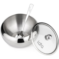 Сахарница с ложкой LARA LR08-35