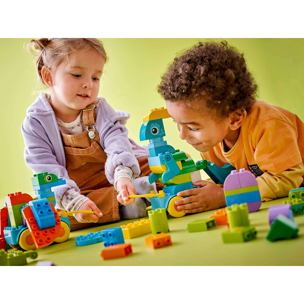Конструктор Lego Duplo Динозавры на колесах 3в1 10451