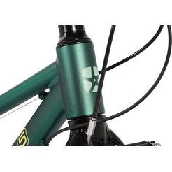 Велосипед детский Maxiscoo 5BIKE 24'' M Зеленый Матовый (2026) MSC-M5-2421