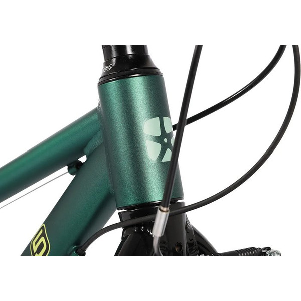 Велосипед детский Maxiscoo 5BIKE 24'' M Зеленый Матовый (2026) MSC-M5-2421